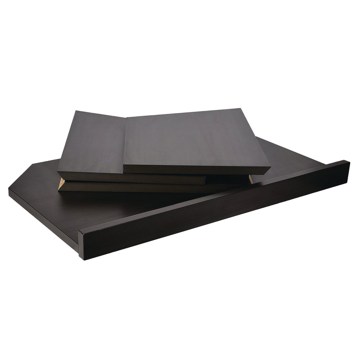 AdirOffice Foldable Tabletop Podium Lectern Speaker Stand, 27 x 16 x 19, Black