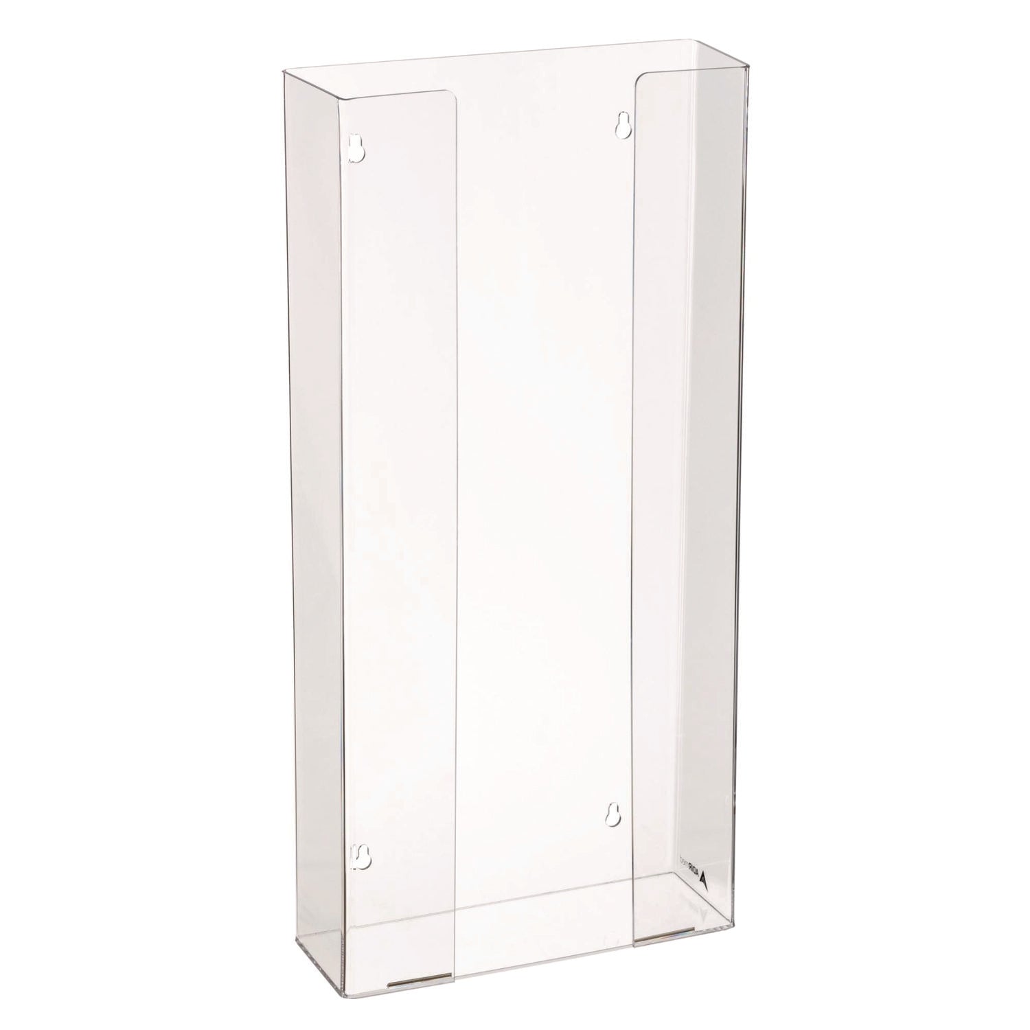 AdirMed Acrylic Glove Dispenser, Quad Box Capacity, 10.2 x 3.5 x 21.1, Clear - Bloom Skins