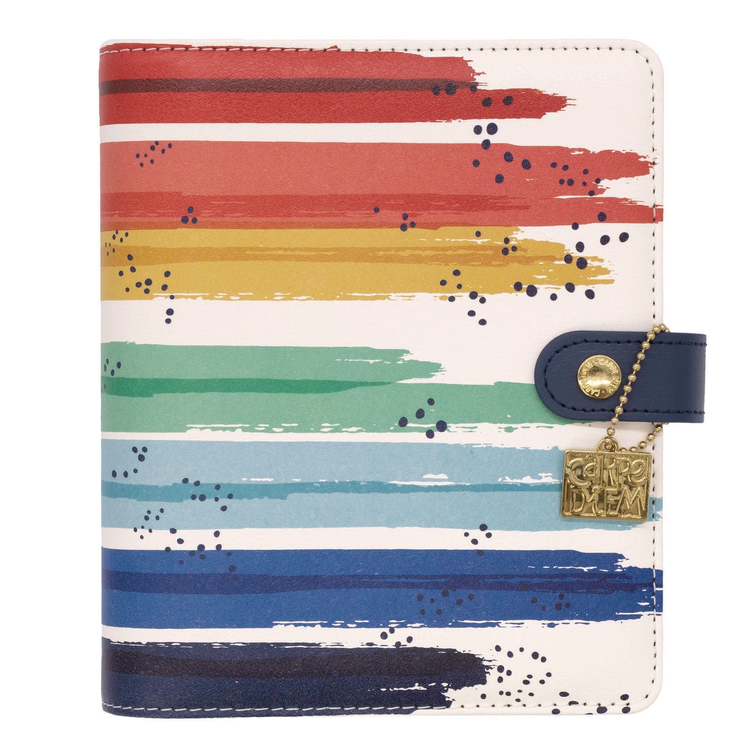 PUKKA PAD® Personal Planner, Color Wash, 7.48 x 6.42, Blue/Green/Red/Yellow Cover, 12-Month, Undated
