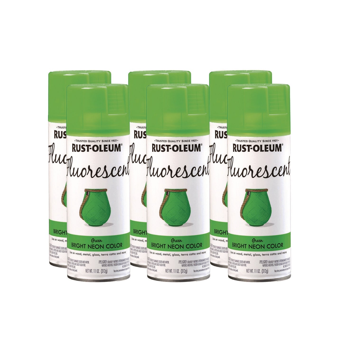 Rust-Oleum Specialty Fluorescent Spray Paint | 6/Ct