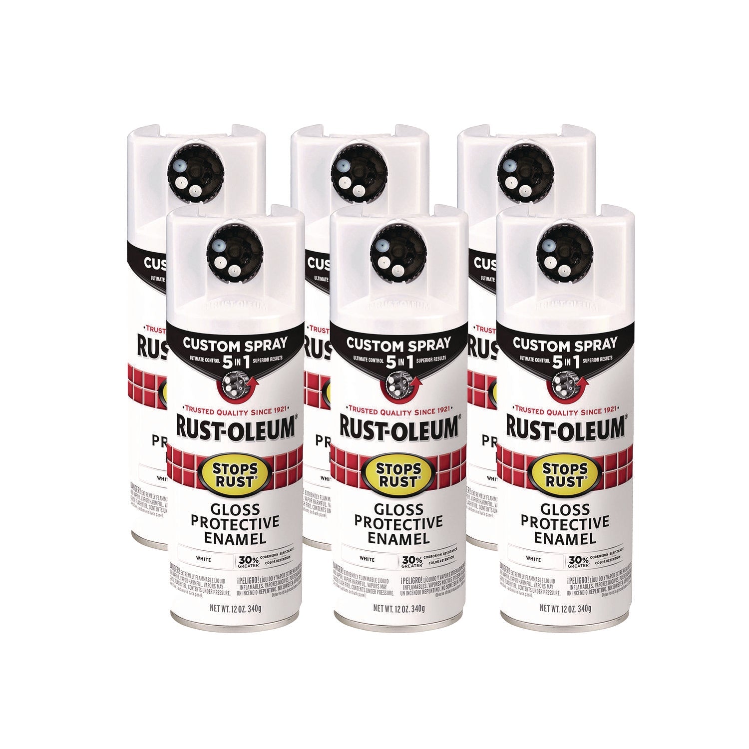 Rust-Oleum Stops Rust 5-in-1 Spray Paint | White