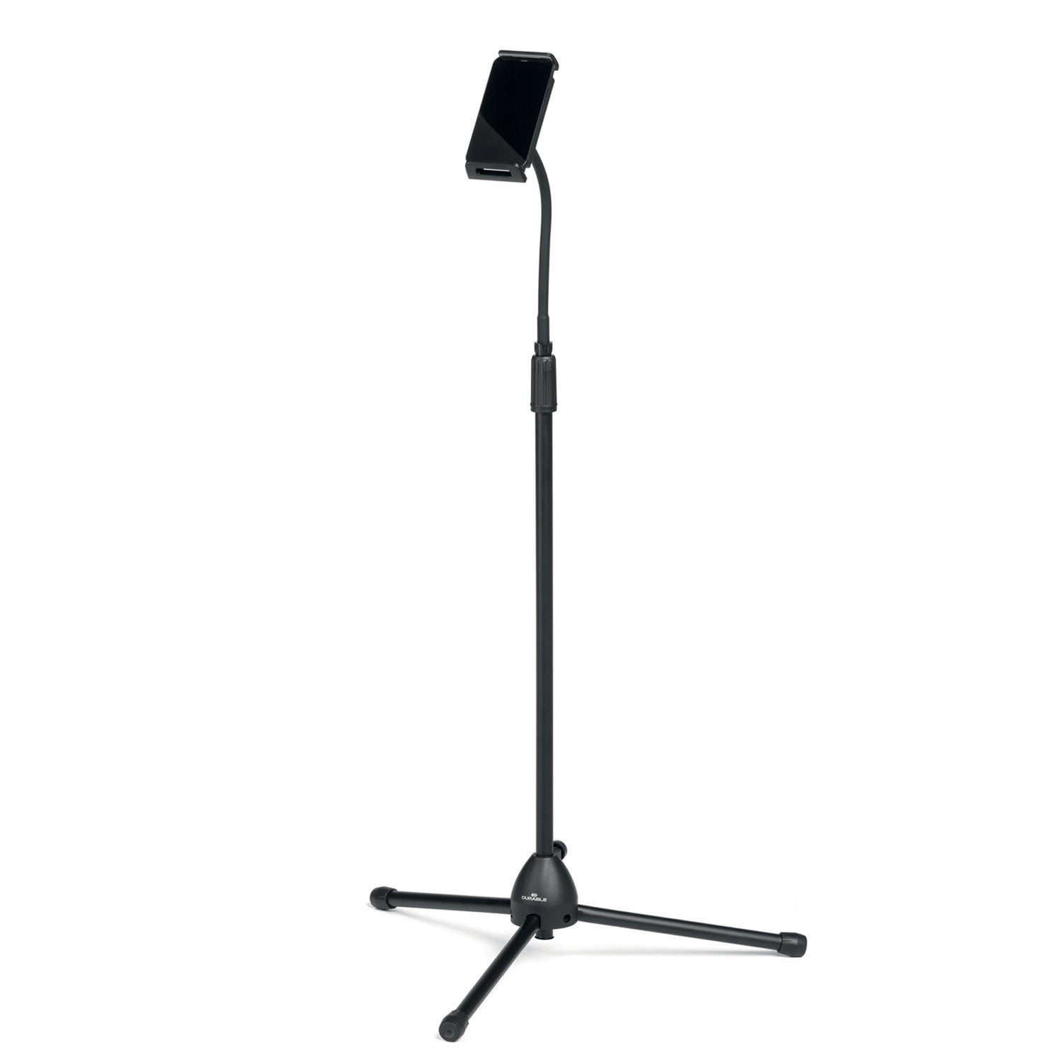 Durable® TWIST Black Floor Stand for Tablet, Black