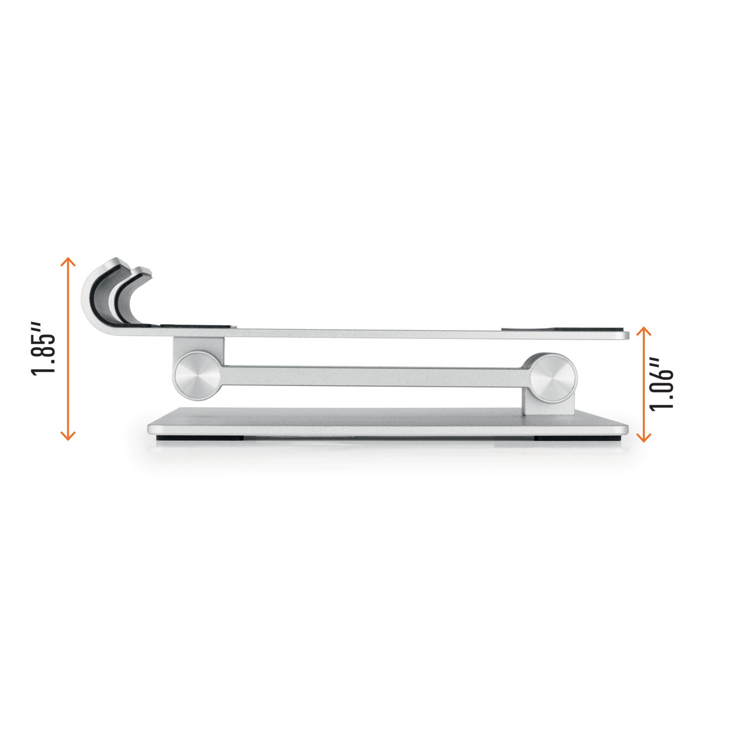 Durable® Adjustable Tablet Stand, Silver