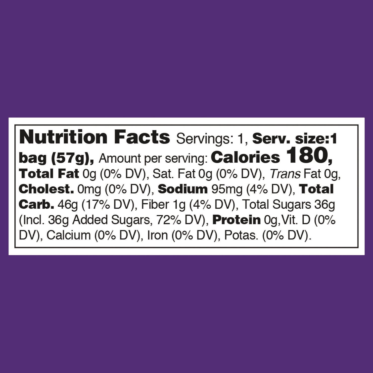 YumEarth Organic Fruit Snacks, Assorted Flavors, 2 oz Bag, 12/Carton