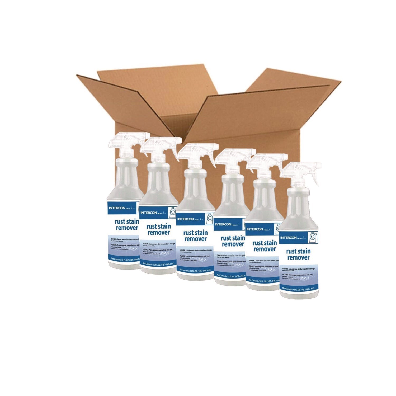 P&G Pro Line® Rust Stain Remover, 32 oz Trigger Spray Bottle, 6/Carton - Bloom Skins