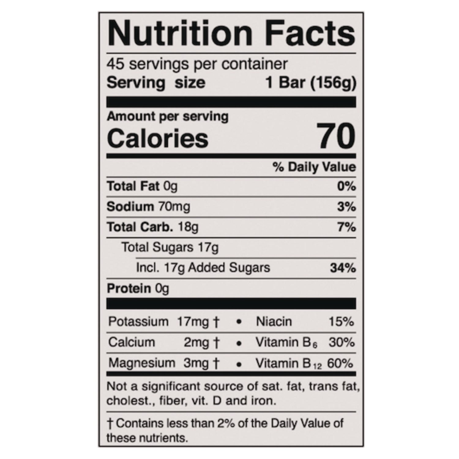 POWERADE® Sport Electrolytes Freezer Bars, Berry Blast, Fruit Punch, 5.5 oz, Bar, 45/Carton