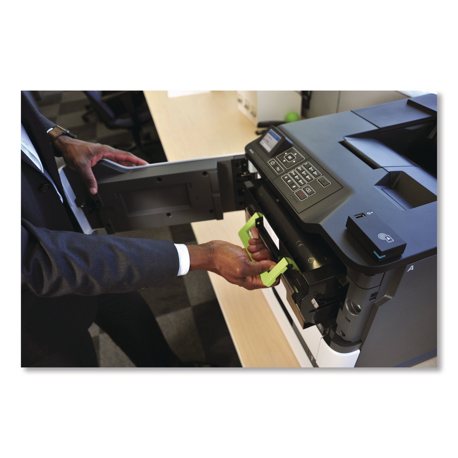 Lexmark™ 76C0PK0 Photoconductor Unit, 100,000 Page-Yield, Black