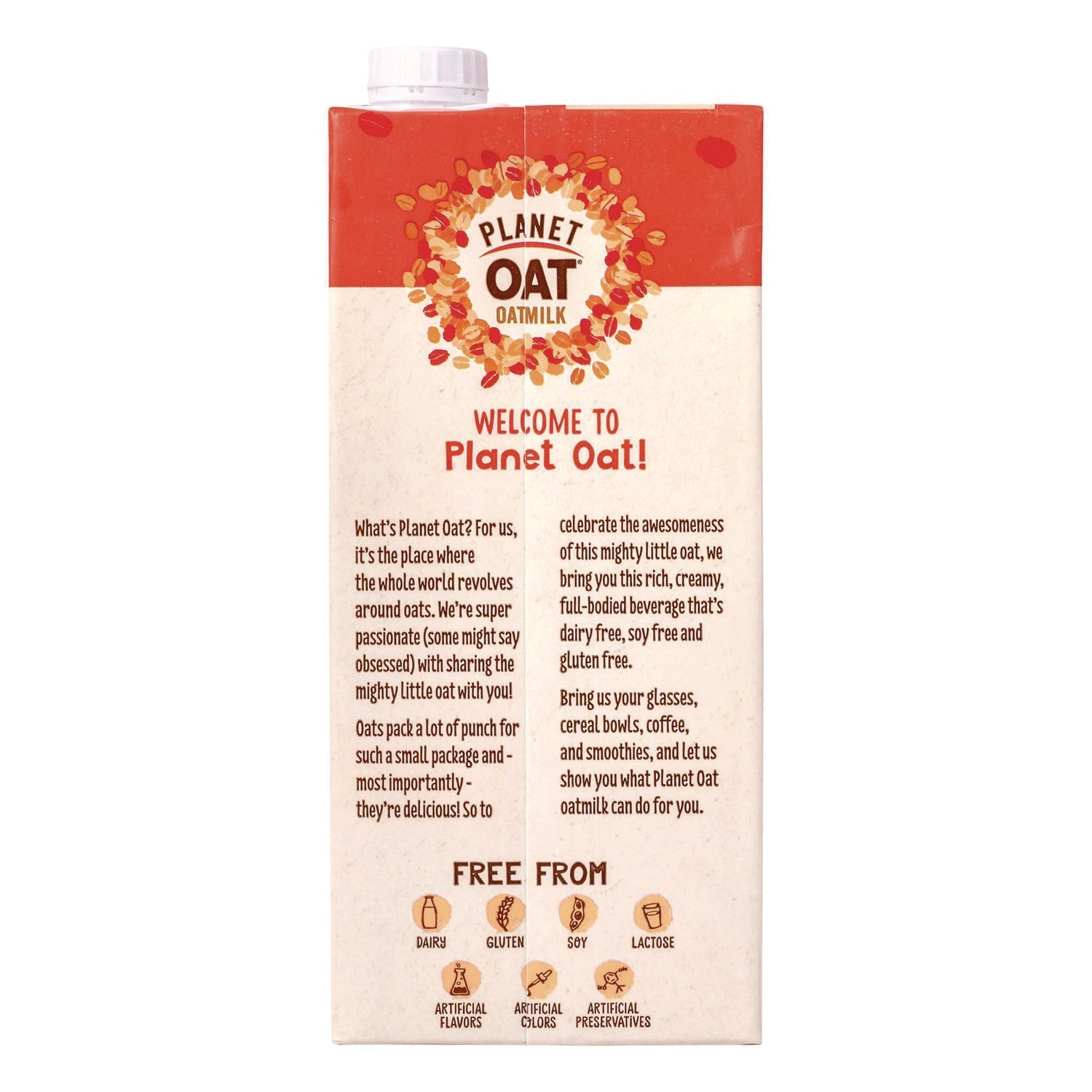 Planet Oat® Original Oat Milk Cartons, 32 oz Carton, 6/Carton - Bloom Skins