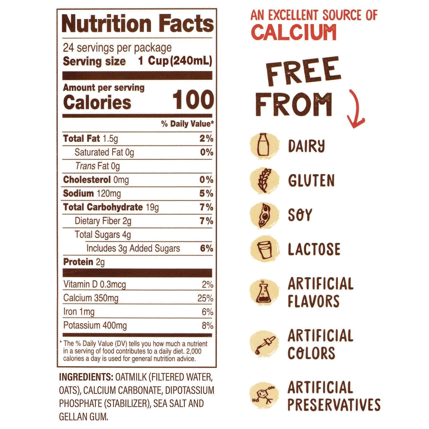 Planet Oat® Original Oat Milk Cartons, 32 oz Carton, 6/Carton - Bloom Skins
