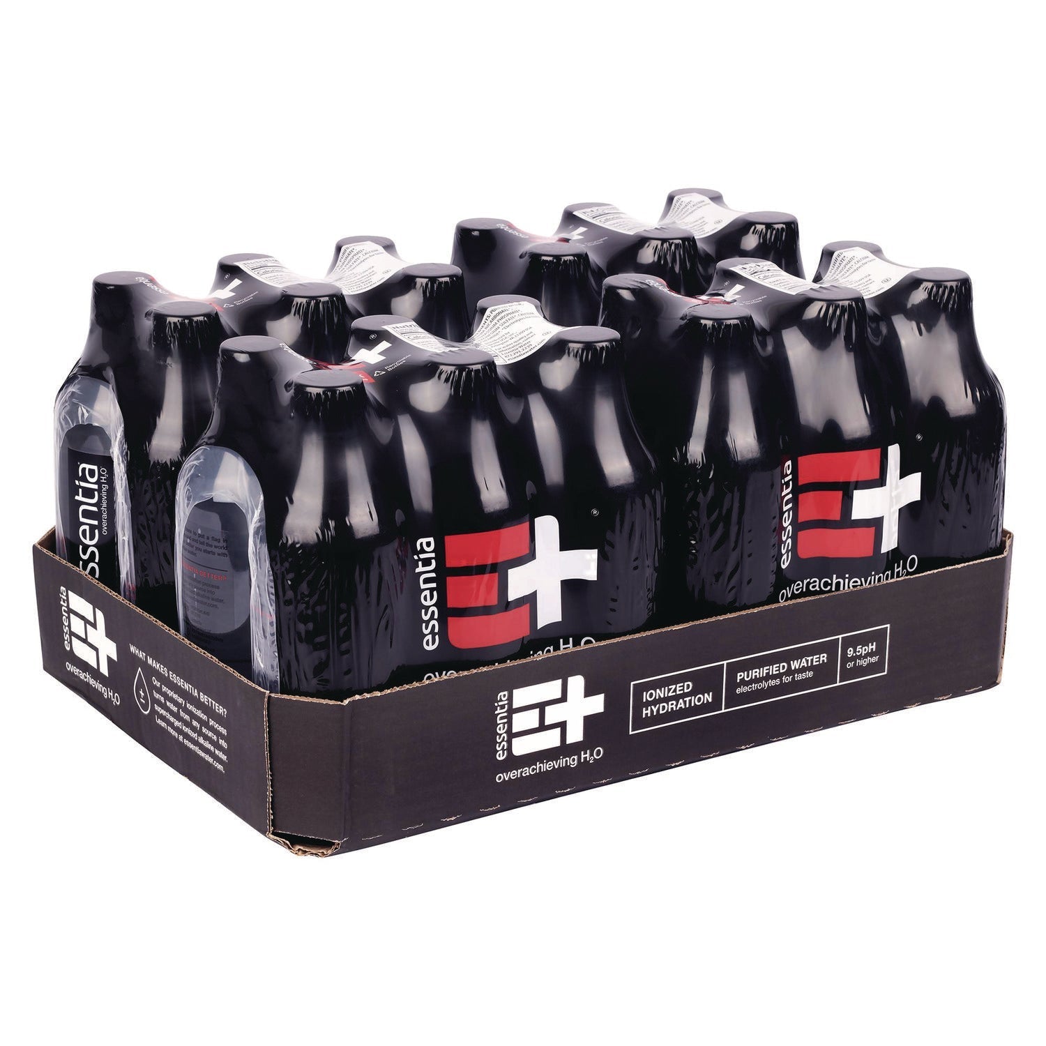 Essentia® Water, 16.9 oz Bottle, 24/Pack