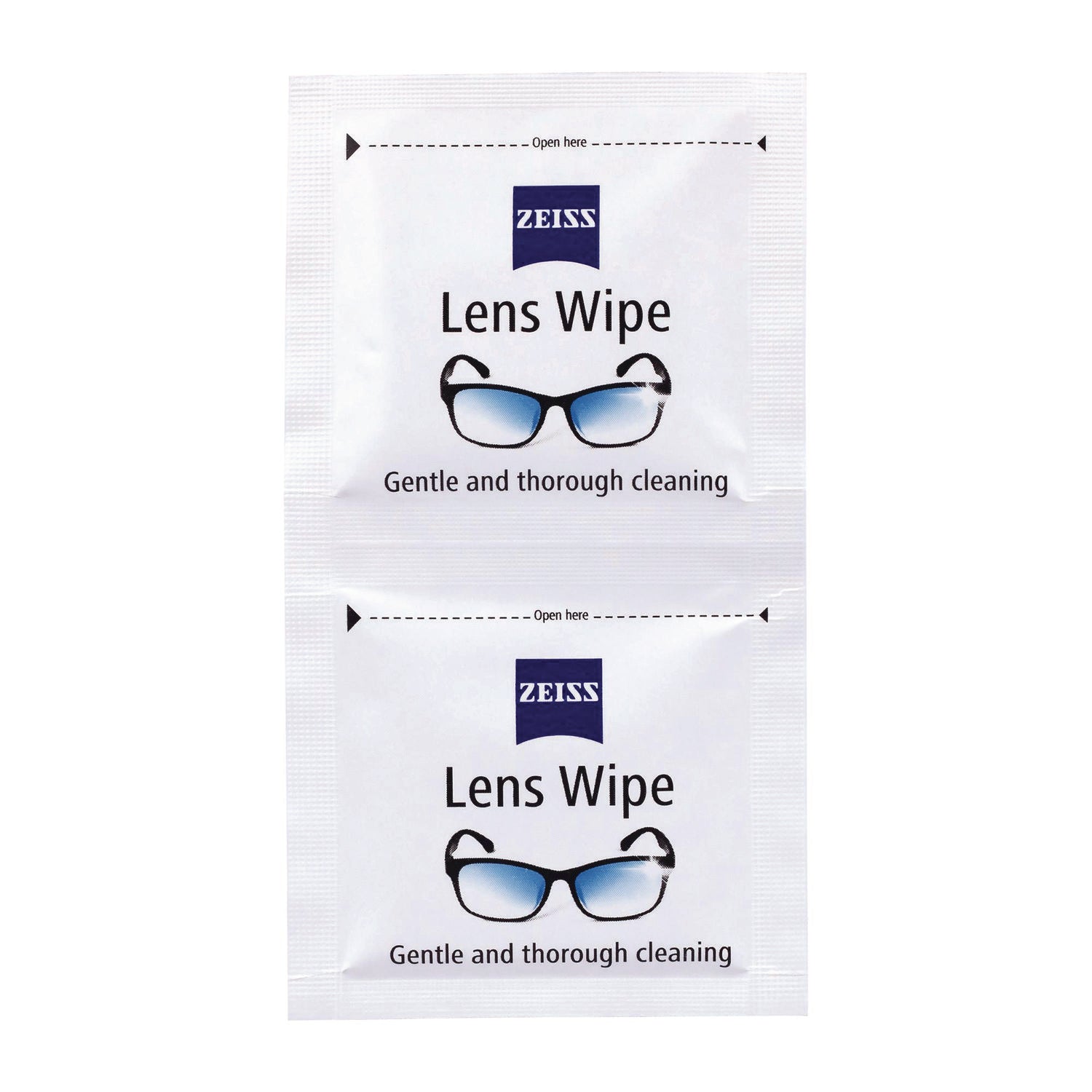 ZEISS Lens Wipes, 6 x 5, 220/Carton - Bloom Skins