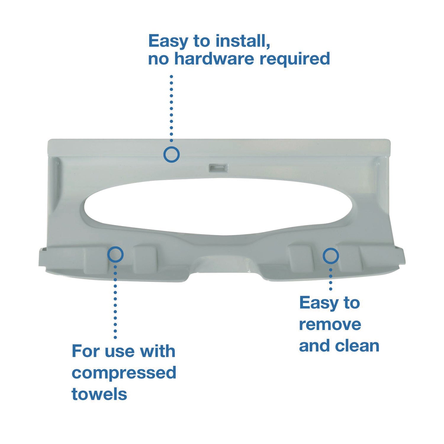 Tork® Xpress Dispenser Adapter for Compressed Multifold Hand Towels, 10.43w x 6.29h, 2/Pack