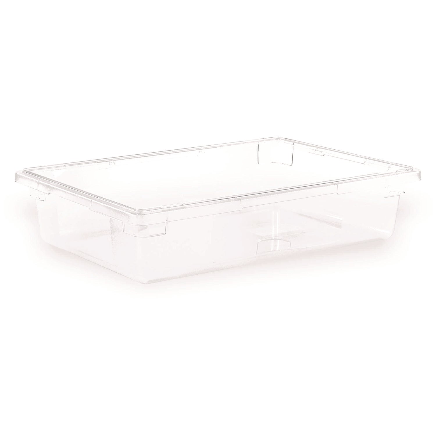 Carlisle StorPlus Polycarbonate Food Storage Container, 8.5 gal, 18 x 26 x 6, Clear, Plastic