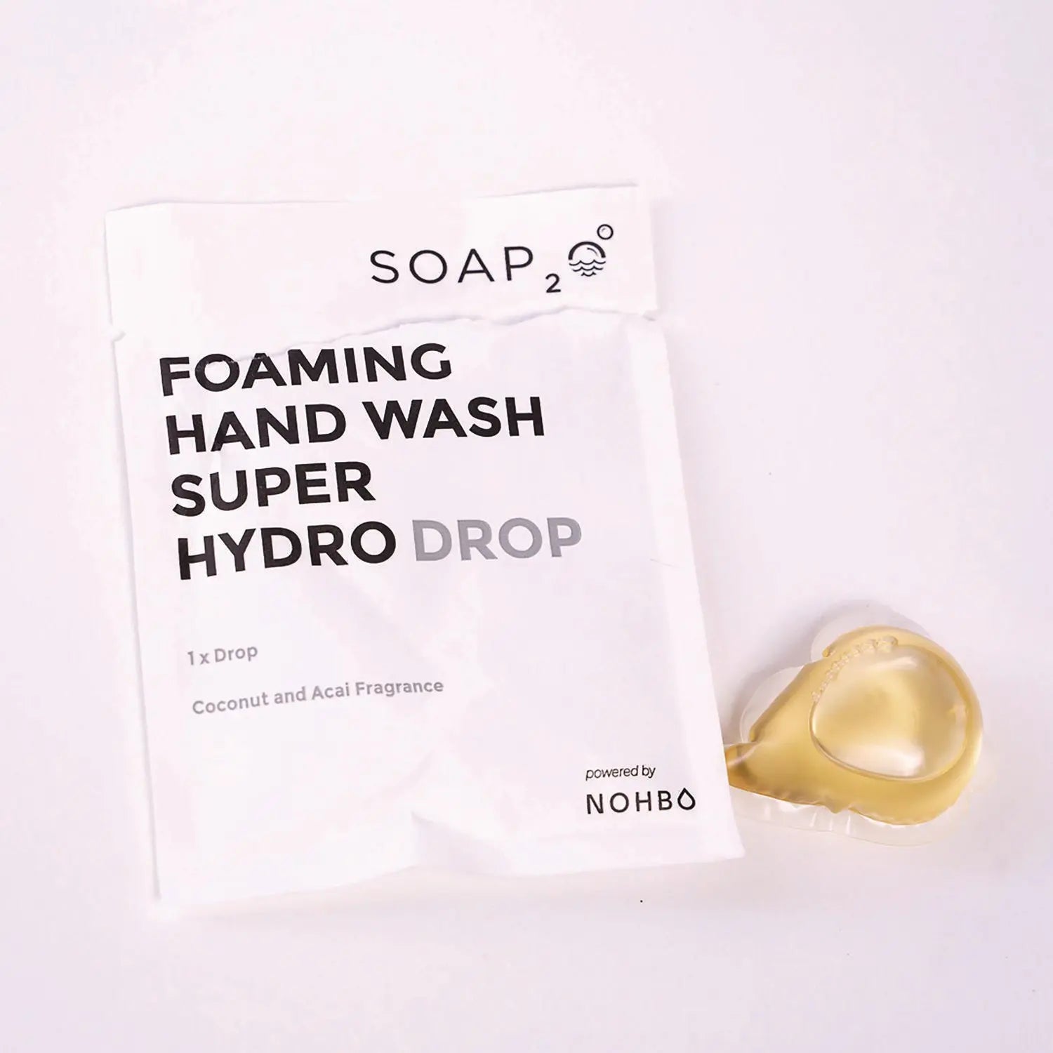 SOAP2O Foaming Super HydroDrop, Coconut Acai, 500 mL Pump Refill, 4/Pack