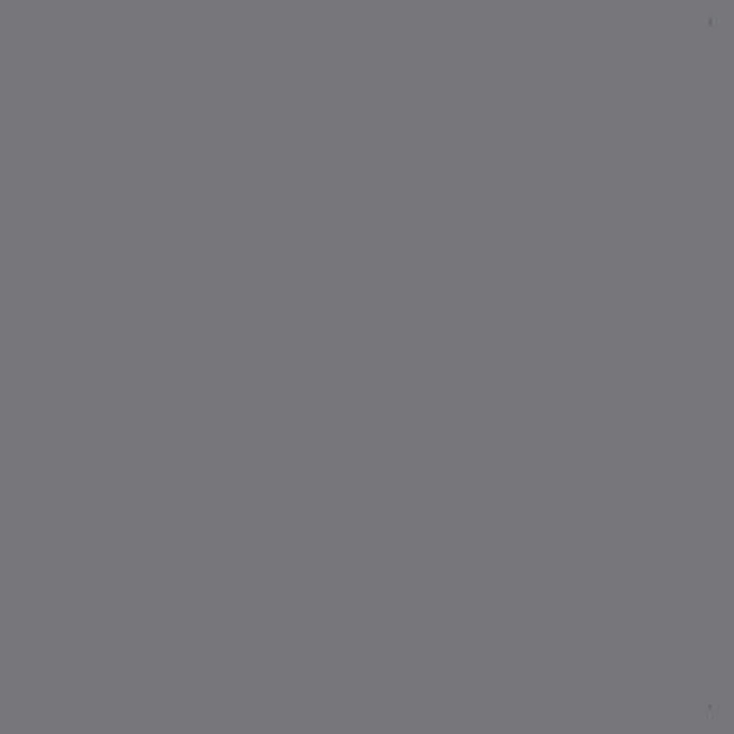Ghent Coda Low Profile Circular Non-Magnetic Glassboard, 48 x 48, Smoke Surface