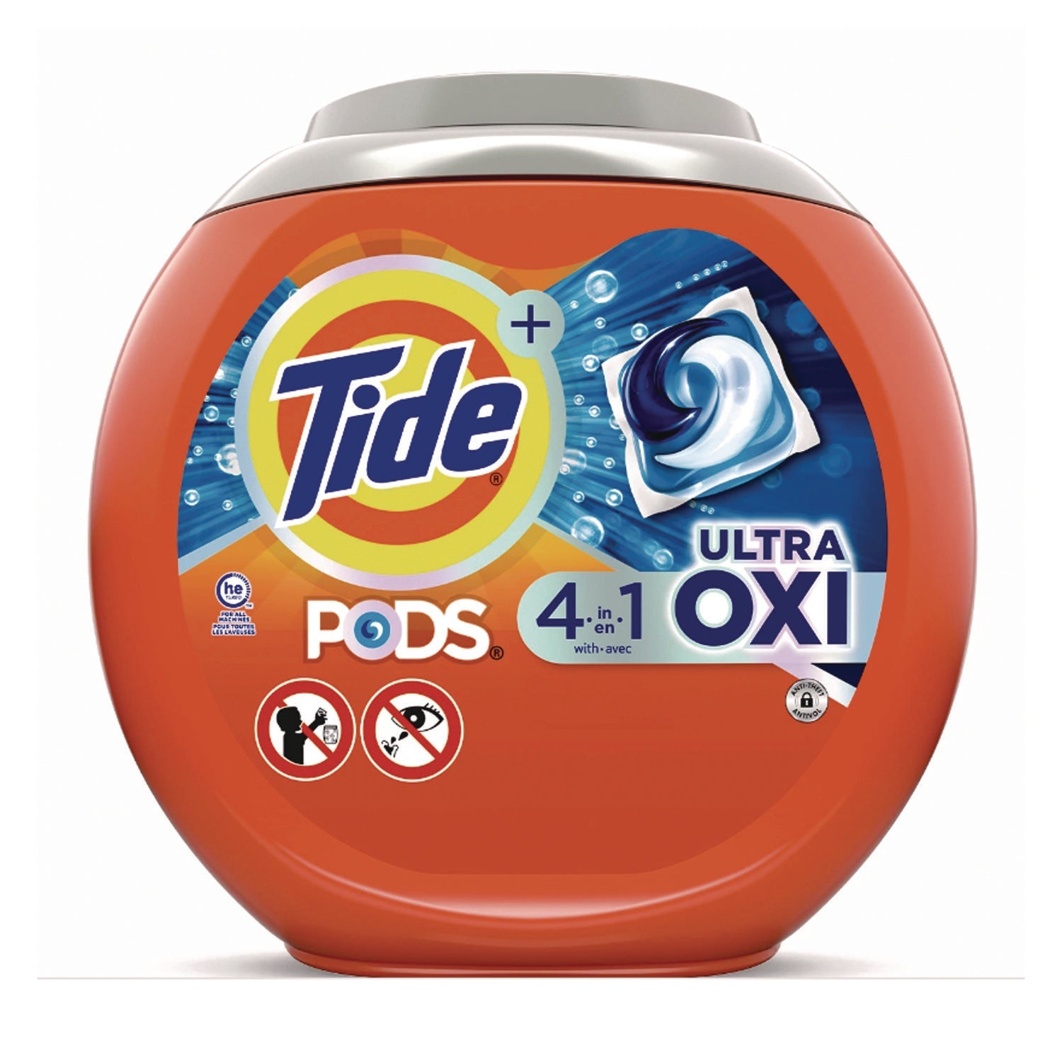 Tide® Ultra OXI Laundry Detergent, 85 Pods
