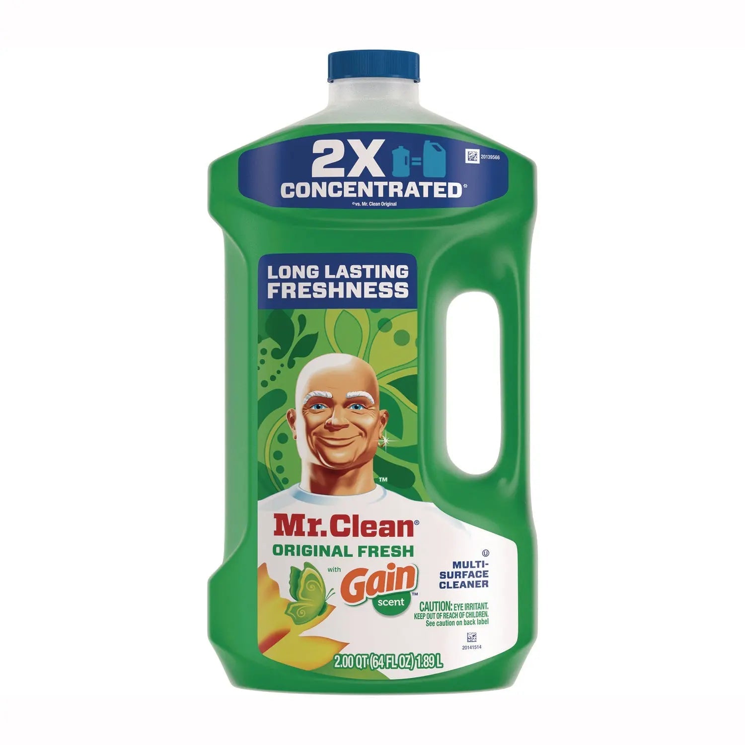 Mr. Clean® Multipurpose Cleaning Solution, Gain Original Fresh Scent, 64 oz Bottle