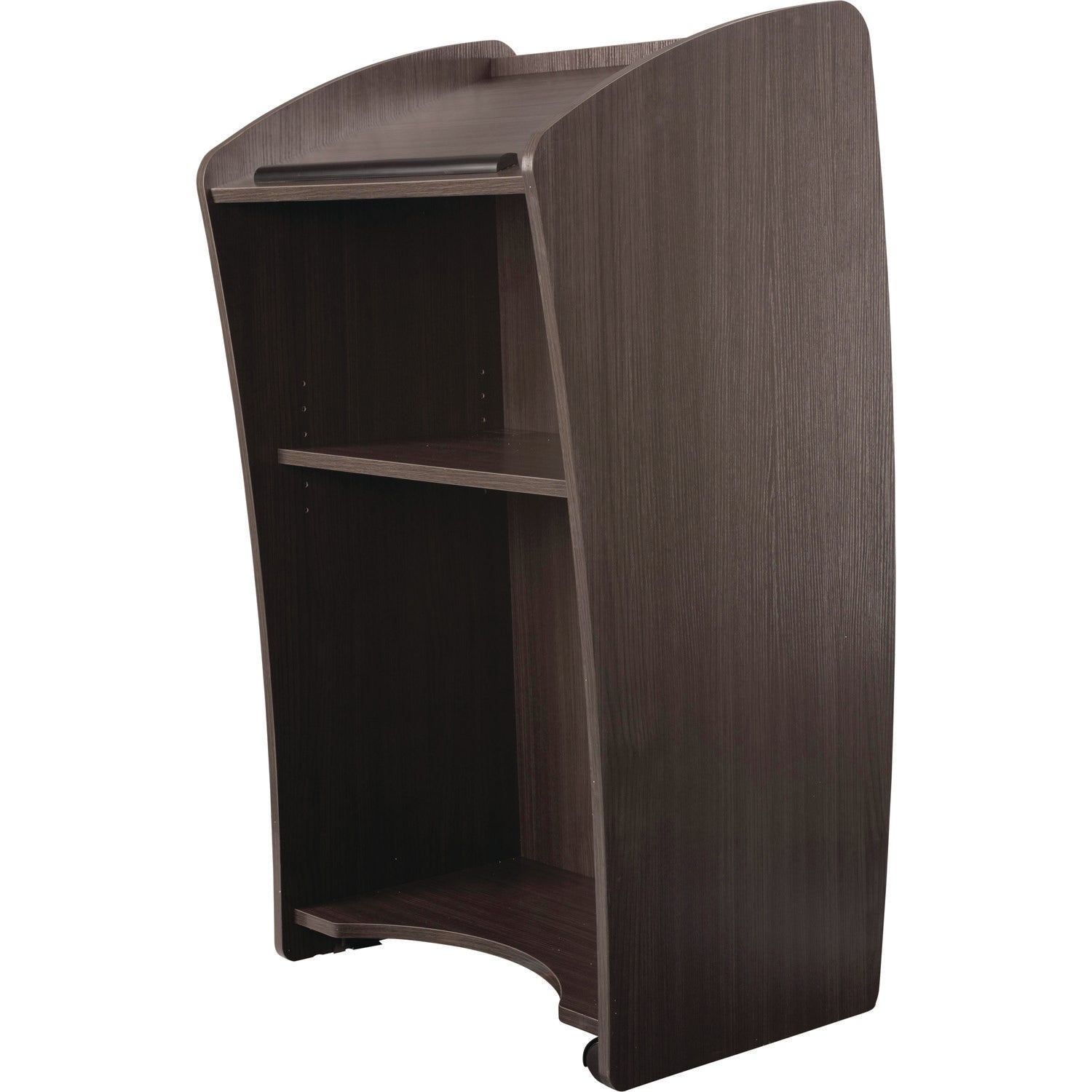 Oklahoma Sound® Vision Lectern, 24 x 21 x 46, Ribbonwood