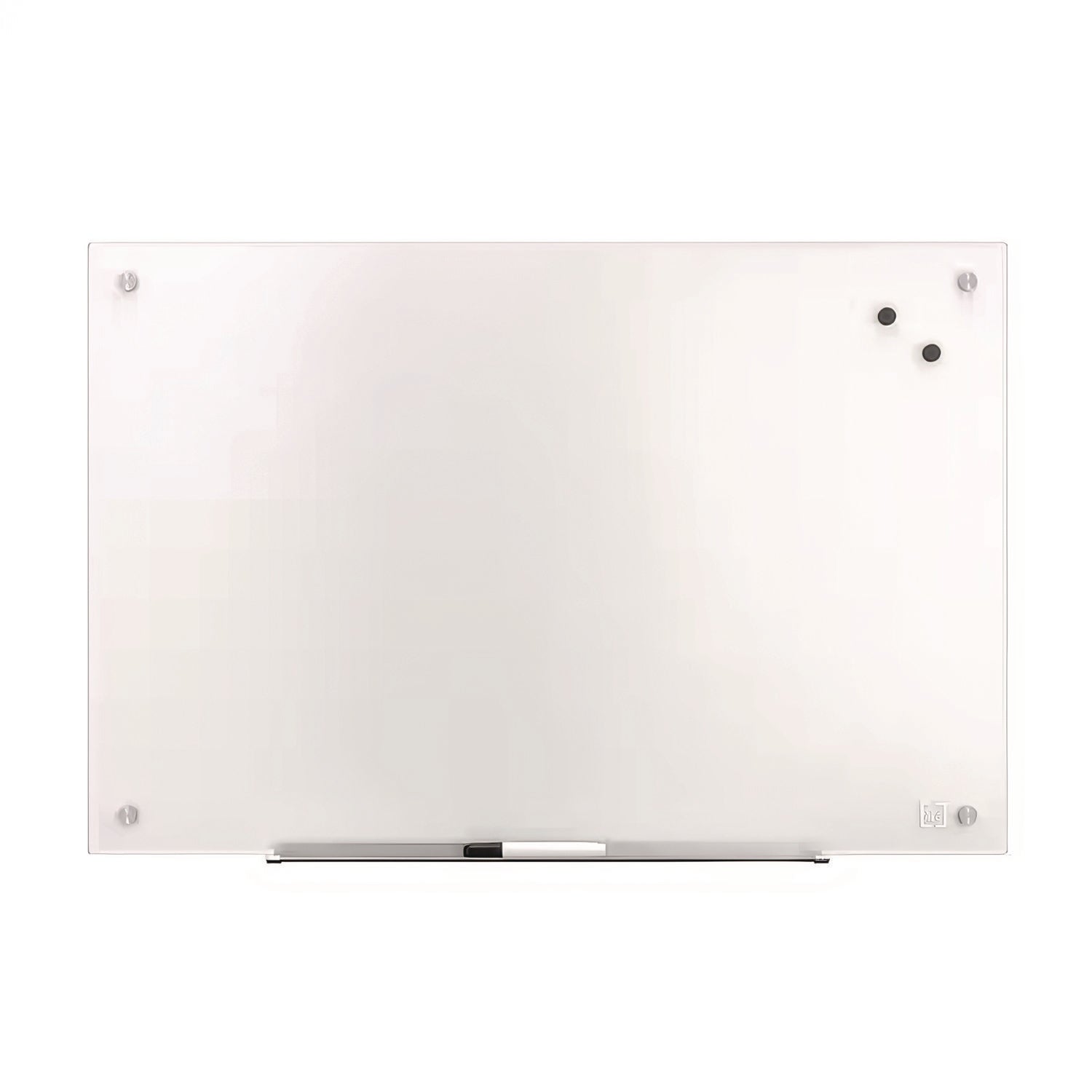 TRU RED™ Magnetic Tempered Glass Dry Erase Board, 36" x 24", White Surface