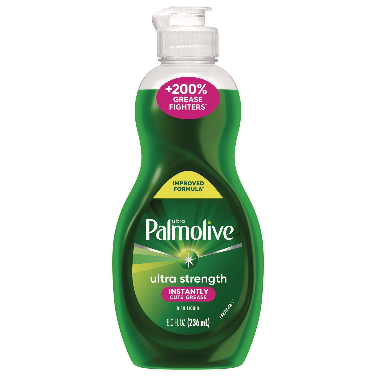 Ultra Palmolive® Dishwashing Liquid, Fresh Scent, 8 oz. Bottle, 16/Carton