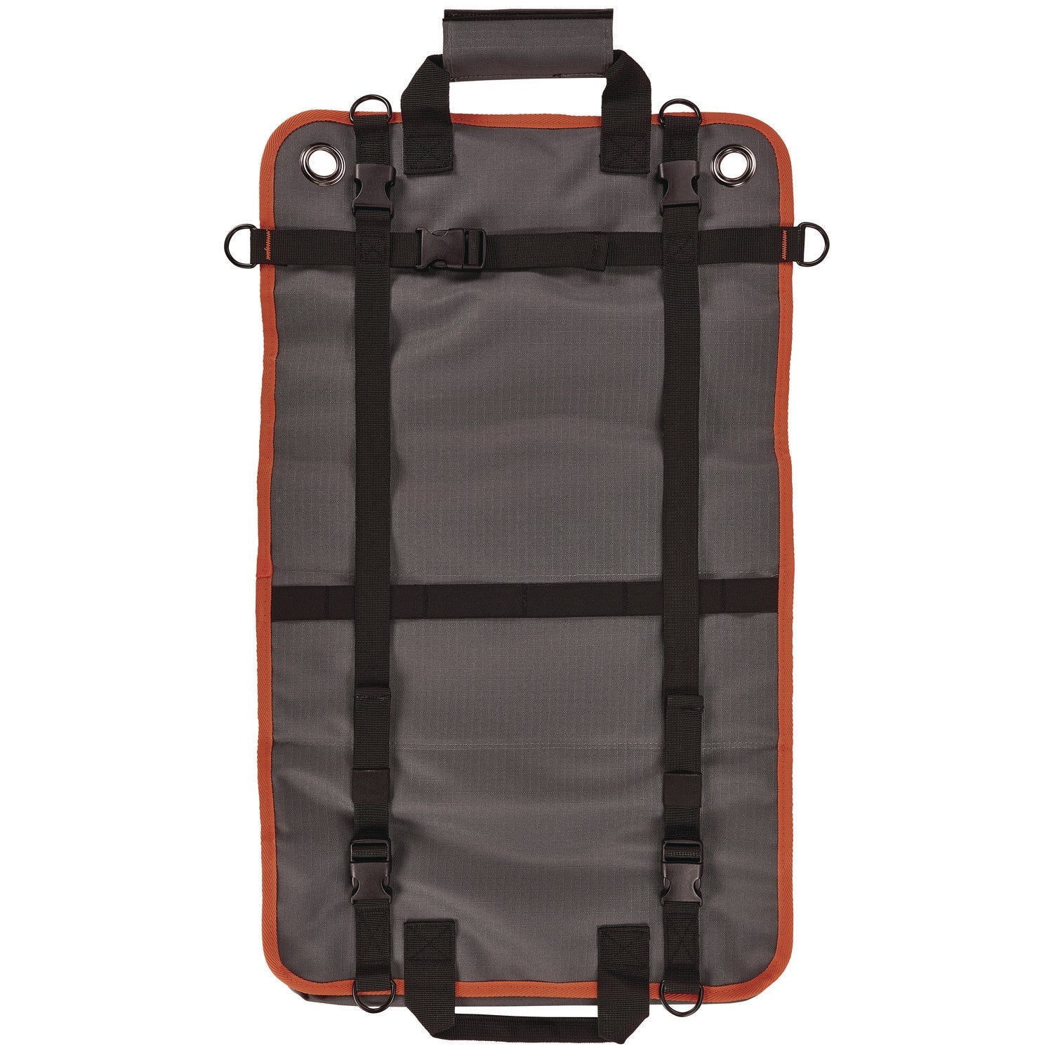 ergodyne® Arsenal 5874 Roll Up Tool Bag with Zipper Pockets, 5 Zippered Pockets, 7 Tool Slots, 1 x 27 x 16, Polyester, Gray - Bloom Skins