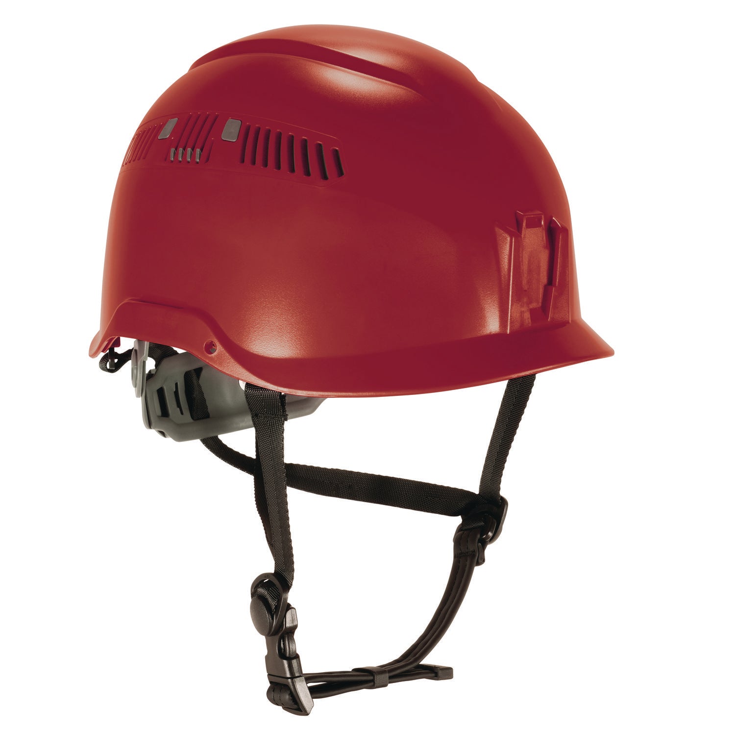 ergodyne® Skullerz 8977 Class C Safety Helmet with Adjustable Venting, 6-Point Ratchet Suspension, Red