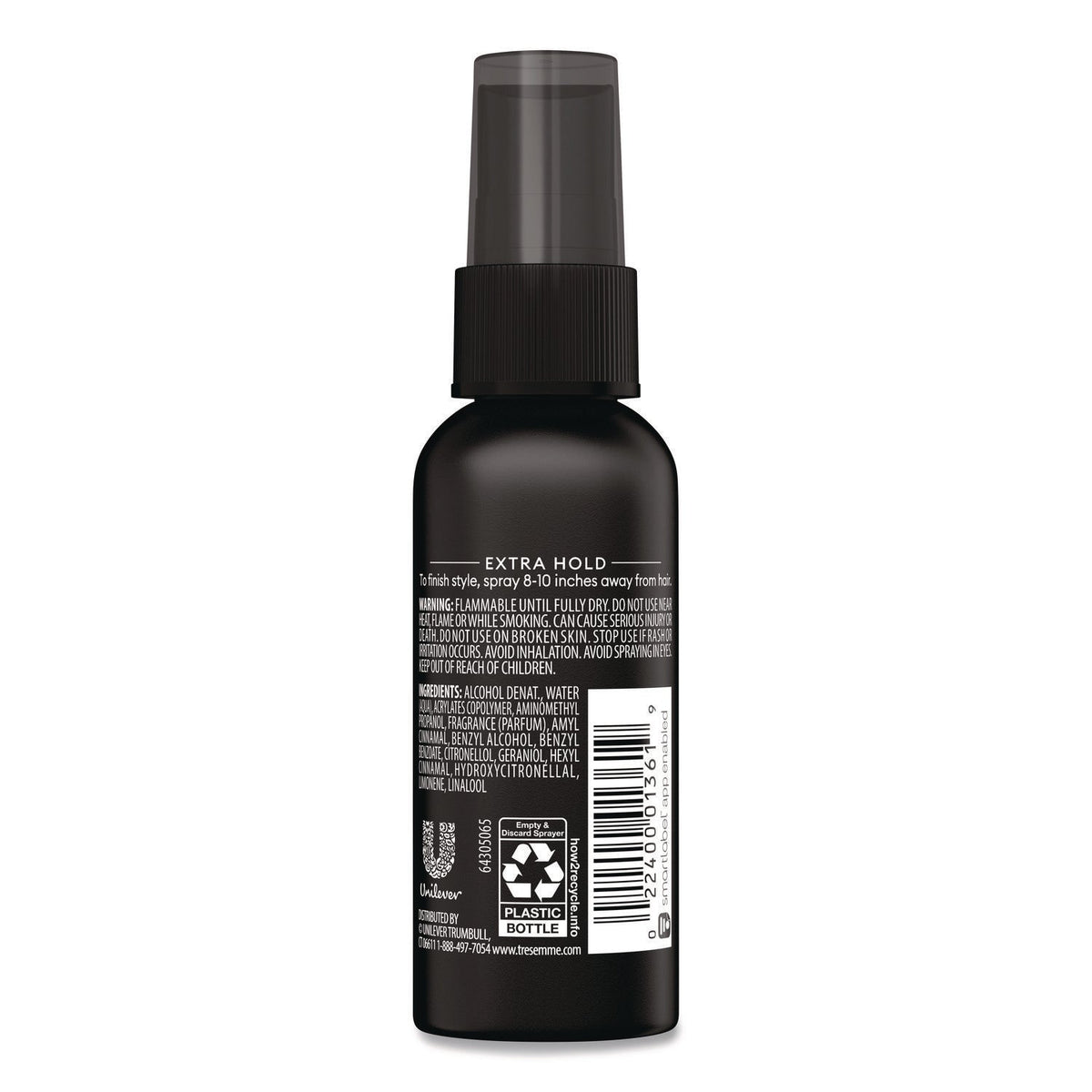 TRESemme® Extreme Hold Anti Freeze Hair Spray, 2 oz Spray Bottle, 24/Carton
