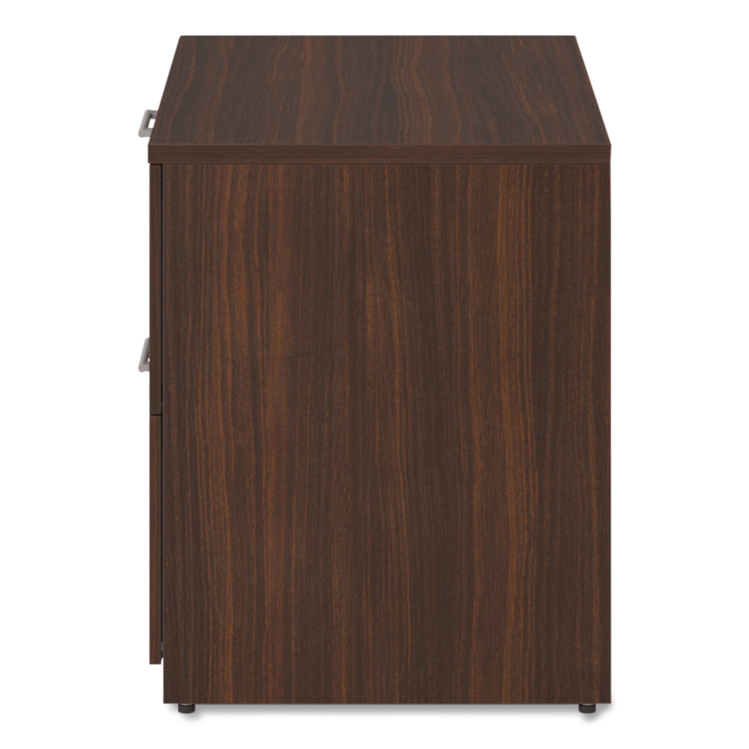Alera® Alera Seville Series Lateral File Cabinet, 2 Legal-Size File Drawers, Mahogany, 36" x 24" x 29"