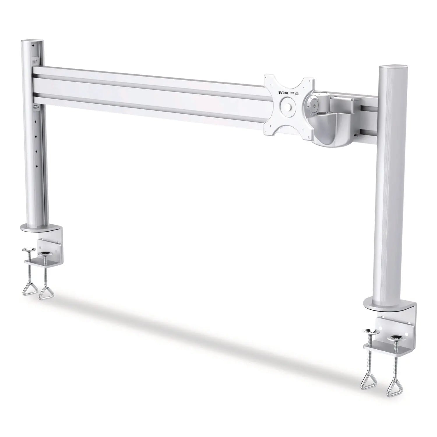 Tripp Lite by Eaton Monitor Mount for Slat Wall System for 32" TVs, 4.9w x 5.1d x 7.5h, Silver, Supports 22 lb