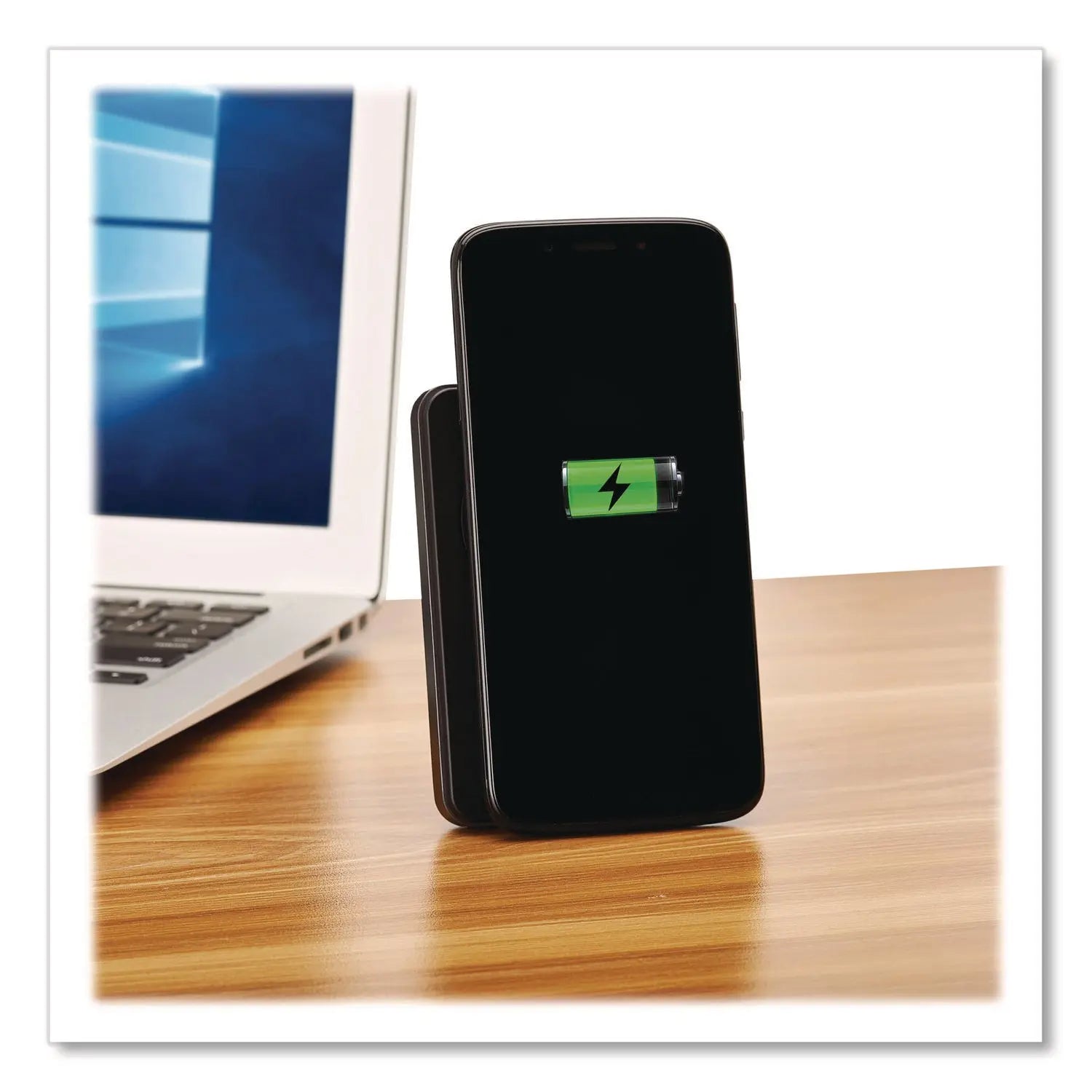 Tripp Lite by Eaton Portable Wireless Magnetic Charging Power Bank, USB C, Black