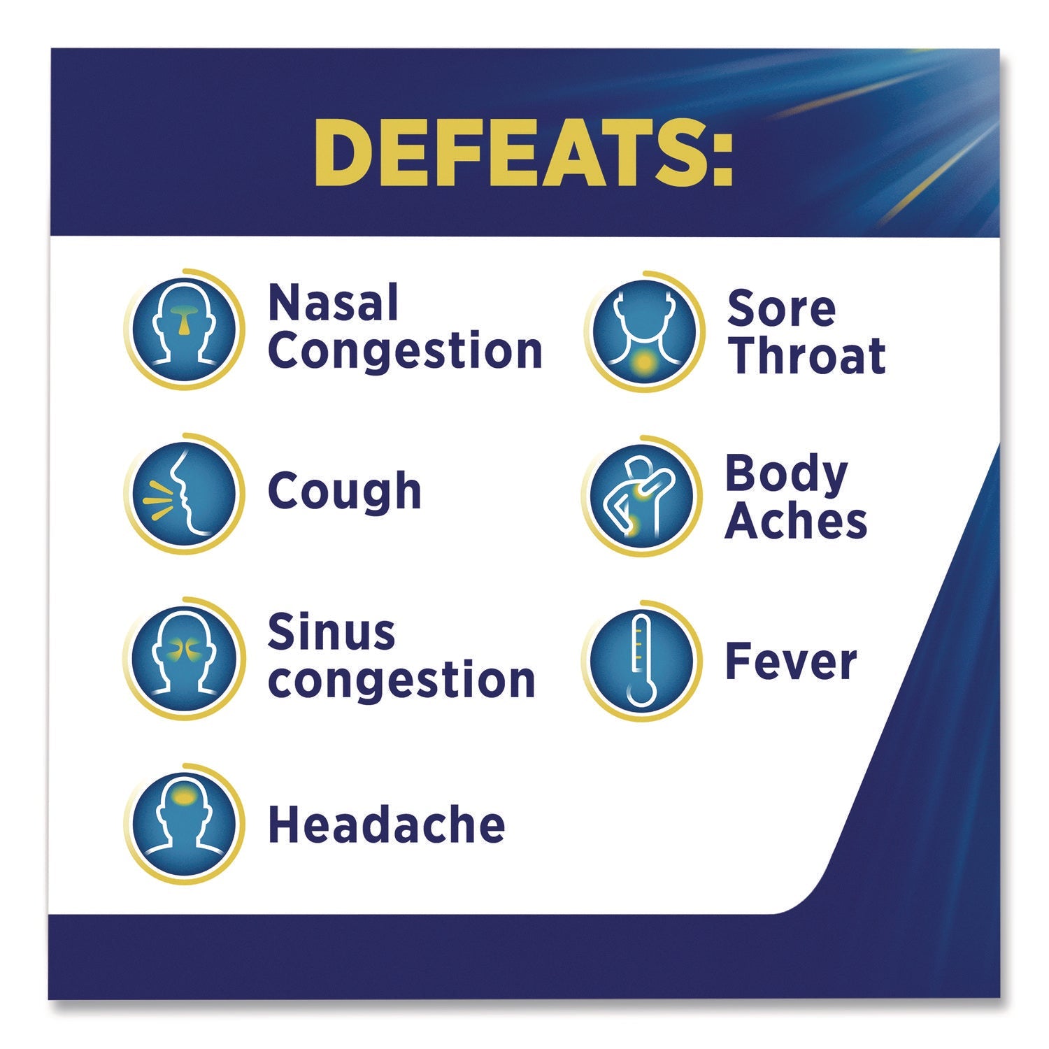 Theraflu Multi-Symptom Severe Cold Hot Liquid Powder, 6 Count