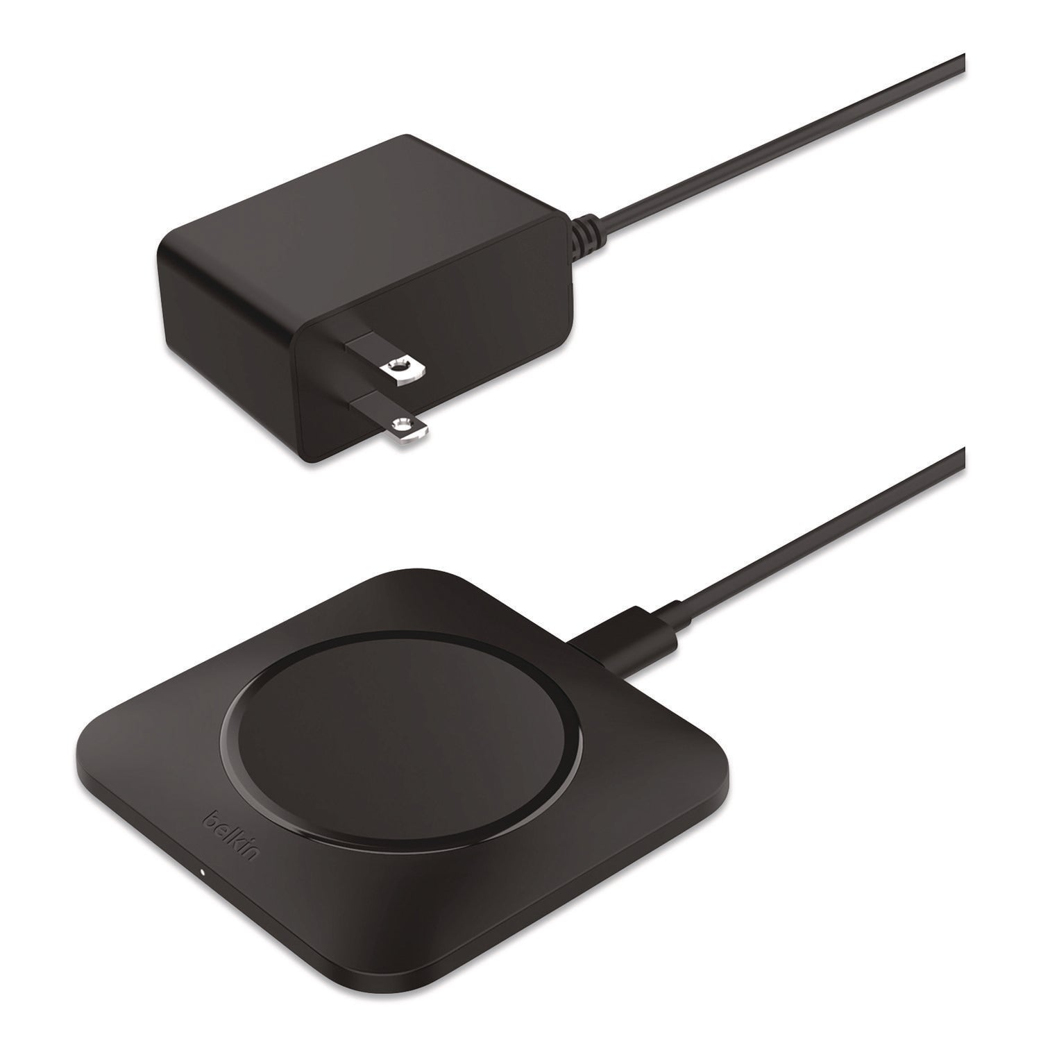 Belkin® BOOST CHARGE Pro Universal Easy Align Wireless Charging Pad, Qi Wireless Charging, 15 W, Black
