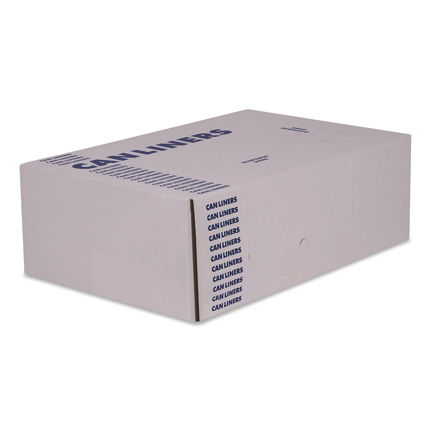 Boardwalk® High-Density Waste Can Liners, 10 gal, 8 mic, 24 x 24, Natural, 1,000/Carton