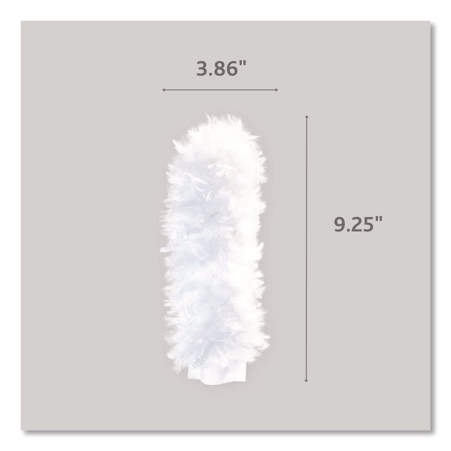 O-Cedar® Flex and Catch Duster Heavy-Duty Refills, Polyester, White, 5/Pack, 4 Packs/Carton
