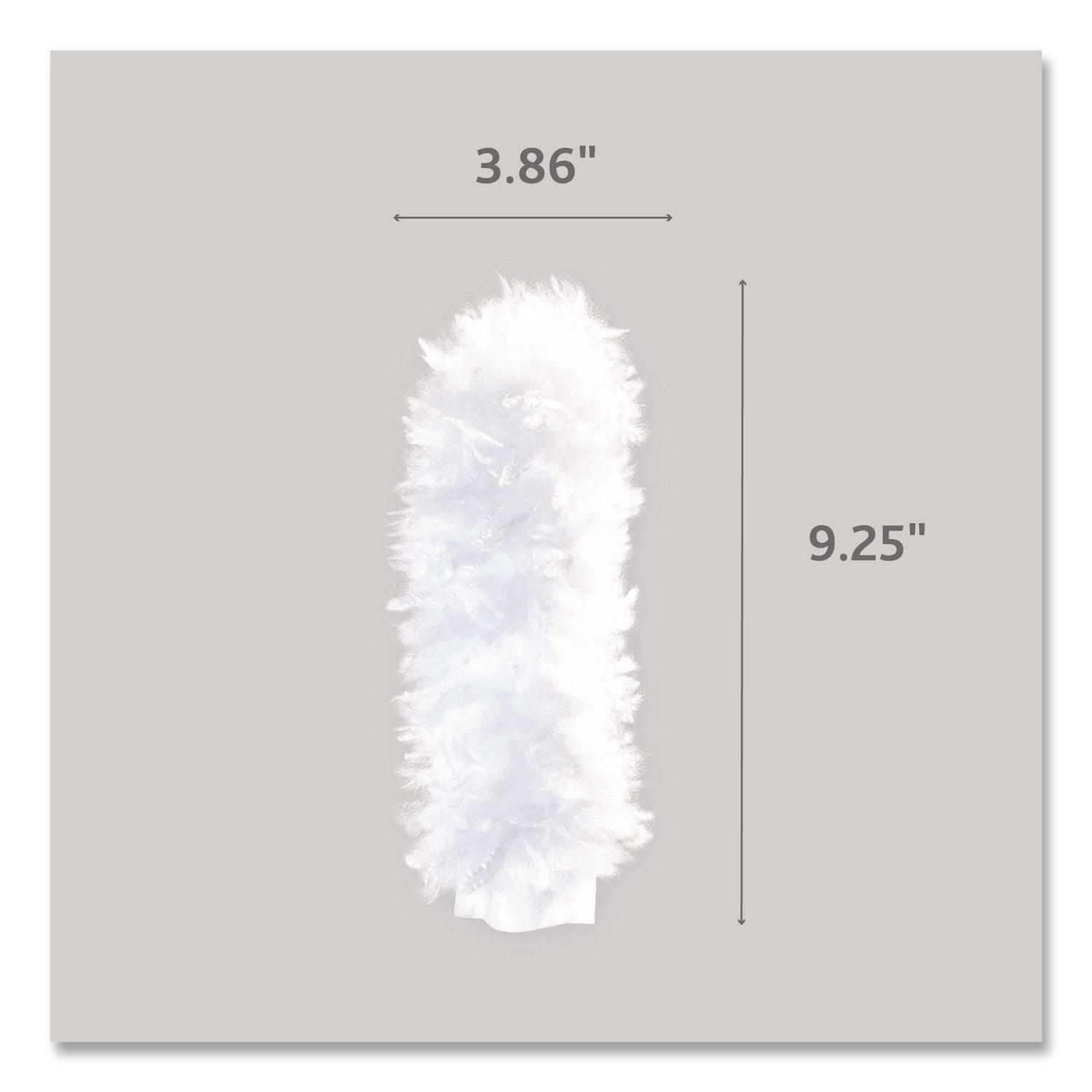 O-Cedar® Flex and Catch Duster Heavy-Duty Refills, Polyester, White, 10/Pack