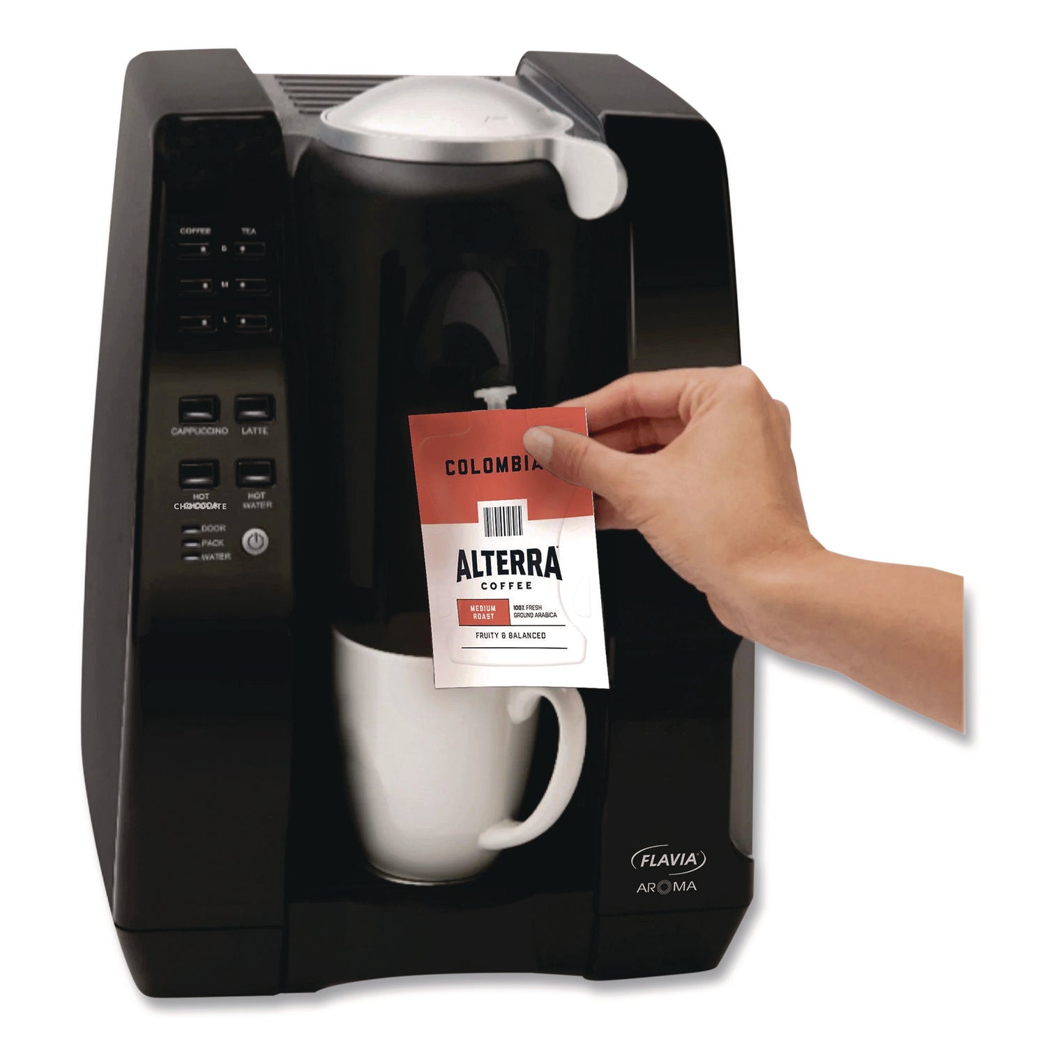 FLAVIA® Aroma Single Cup Brewer, Black