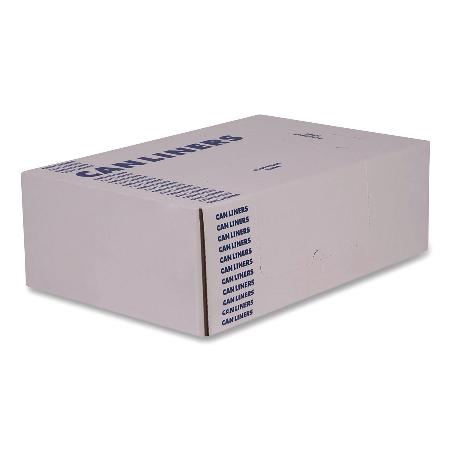 Boardwalk® High-Density Can Liners, 16 gal, 8 mic, 24 x 33, Natural, Perforated Roll, 1,000/Carton