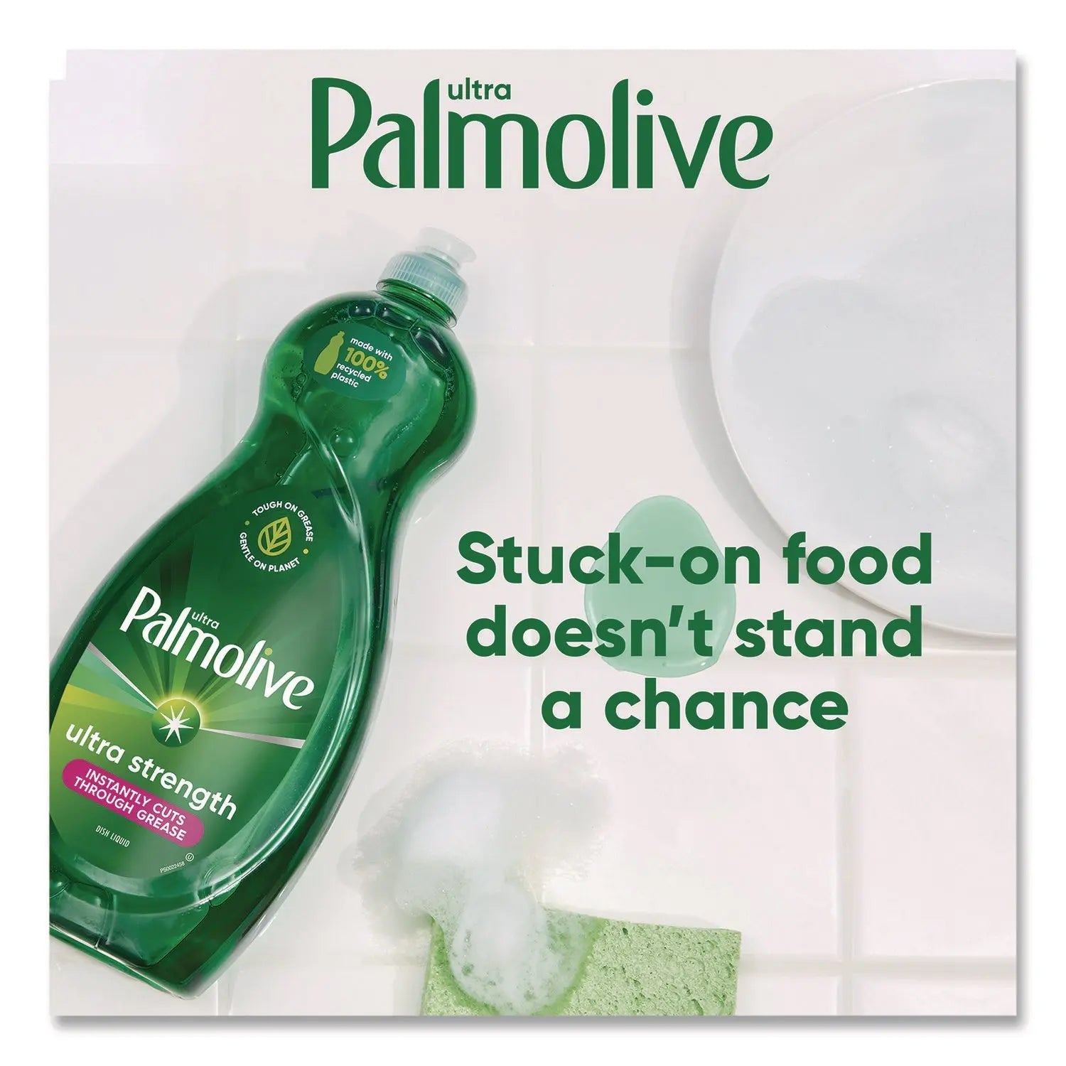Ultra Palmolive® Dishwashing Liquid, Ultra Strength, Original Scent, 32.5 oz Bottle