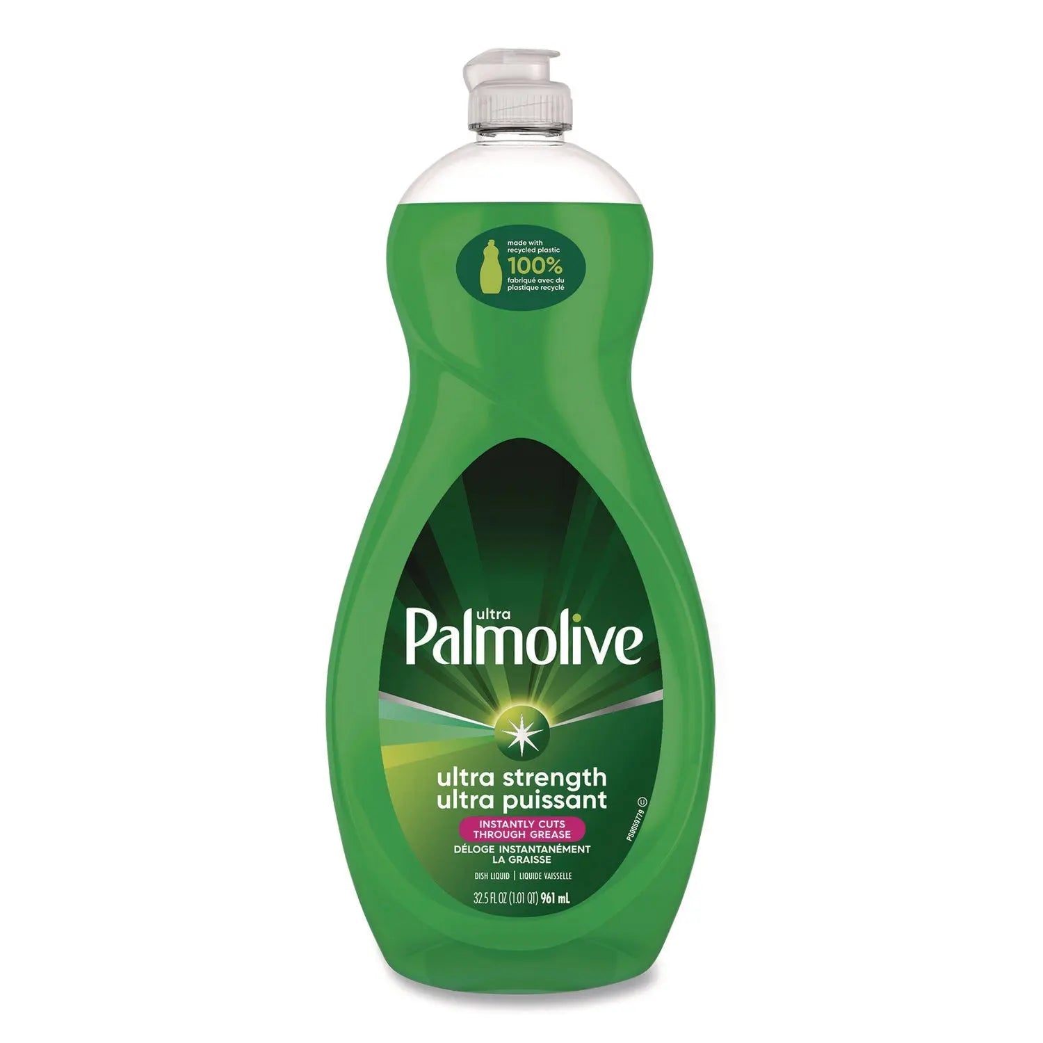 Ultra Palmolive® Dishwashing Liquid, Ultra Strength, Original Scent, 32.5 oz Bottle