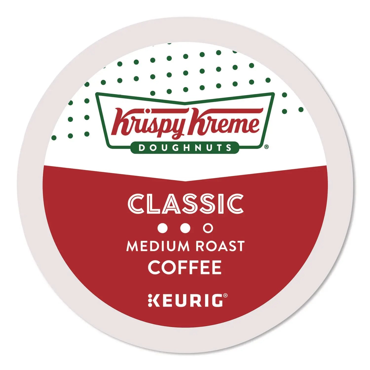 Krispy Kreme Doughnuts® Classic Coffee K-Cups, Medium Roast, 0.33 oz, 48/Box