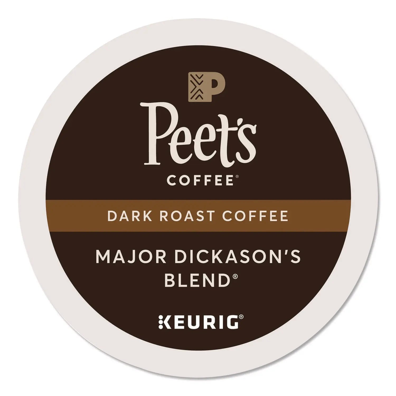 Peet's Coffee & Tea® Major Dickason's Blend K-Cups, 0.44 oz, 40/Box