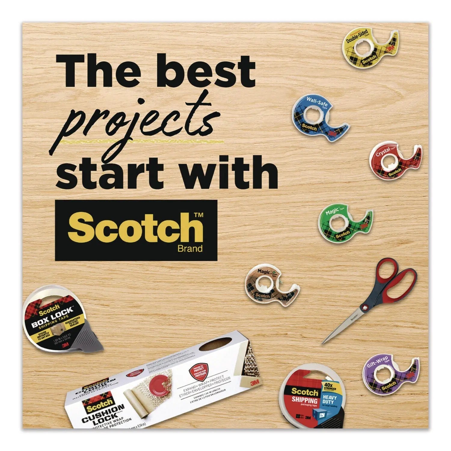 Scotch® EXPRESSIONS MASKING TAPE, 3" CORE, 0.94" X 20 YDS, TANGERINE