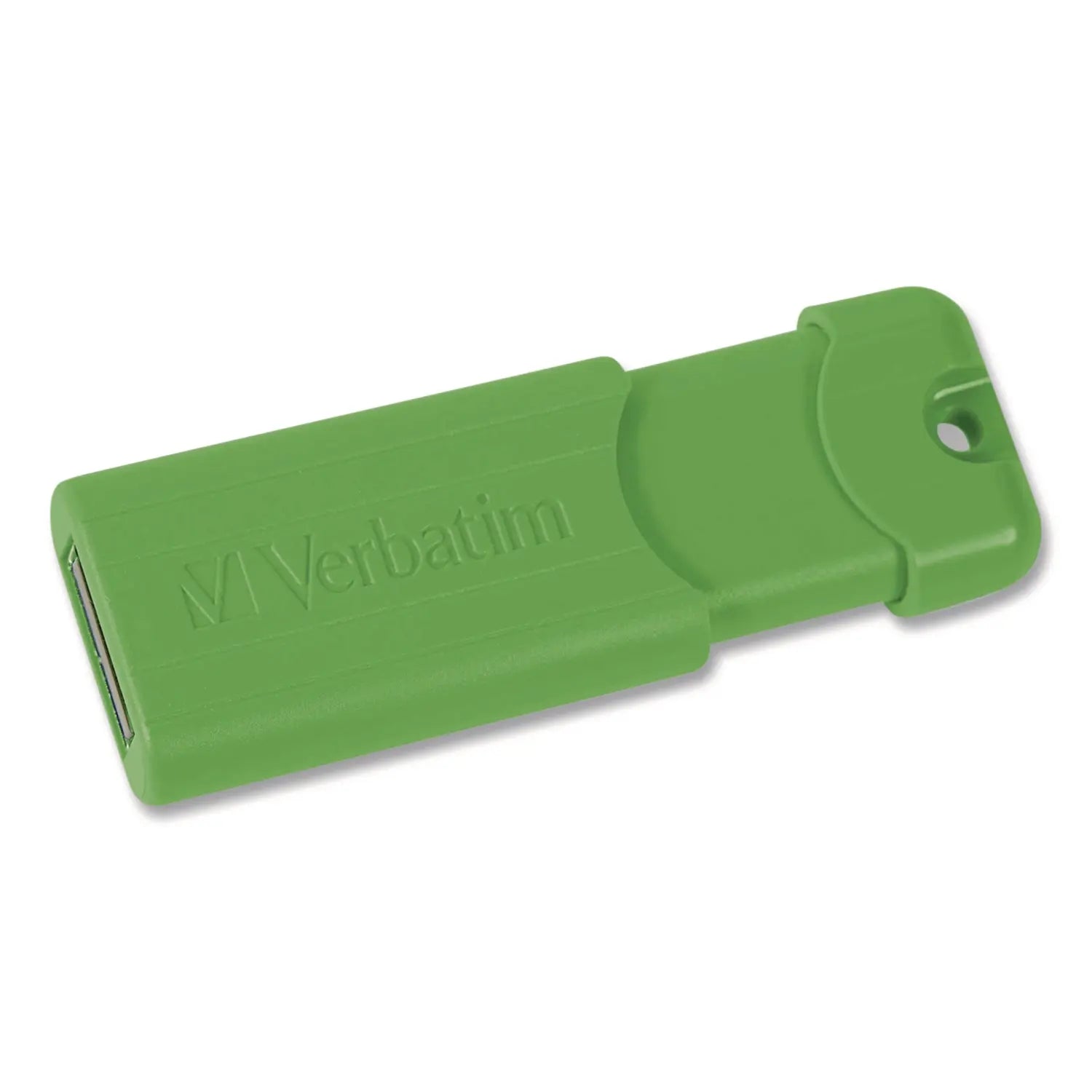 Verbatim® PinStripe USB 3.2 Flash Drive, 16 GB, Blue/Green/Red, 3/Pack