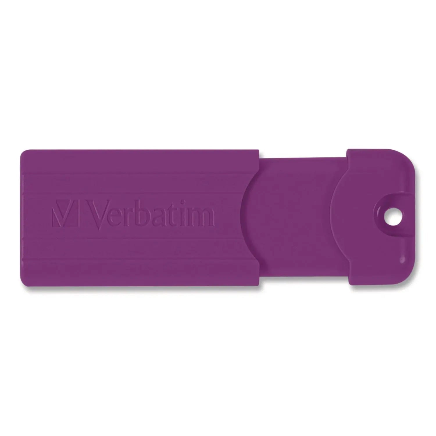 Verbatim® PinStripe USB 3.2 Flash Drive, 64 GB, Assorted Colors, 5/Pack