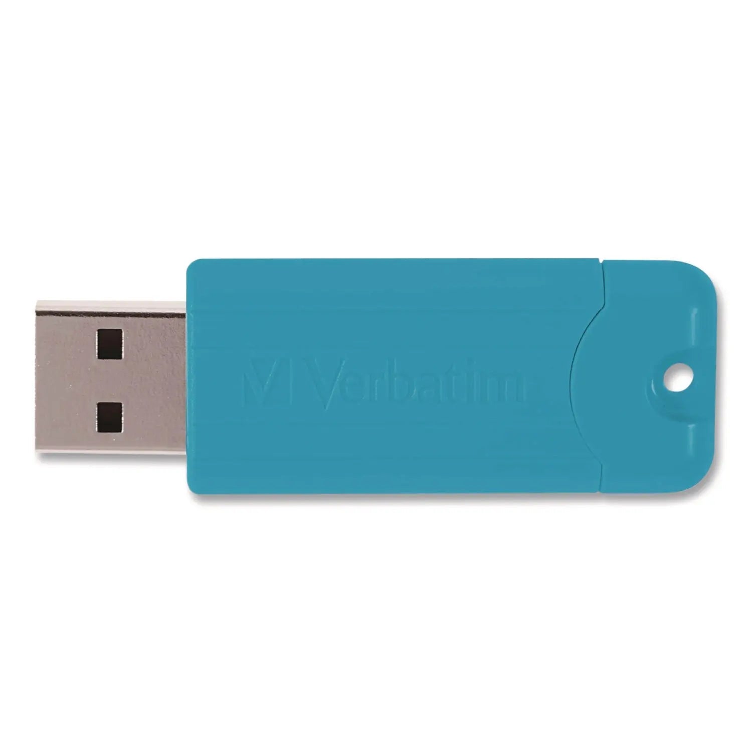 Verbatim® PinStripe USB 3.2 Flash Drive, 64 GB, Assorted Colors, 5/Pack