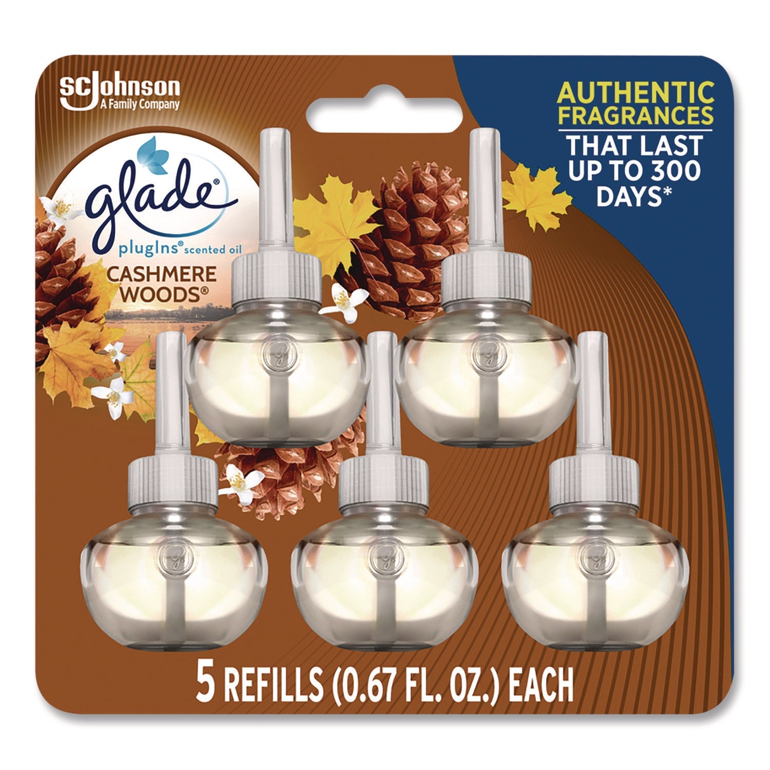 Glade Plugin Scented Oil Refill | Cashmere Wds