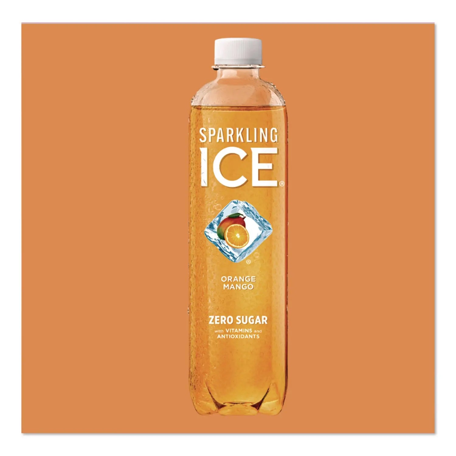 Sparkling ICE® Variety Pack Sparkling Water, Cherry Limeade/Black Raspberry/Orange Mango/Kiwi Strawberry, 17 oz Bottle, 12/Pack