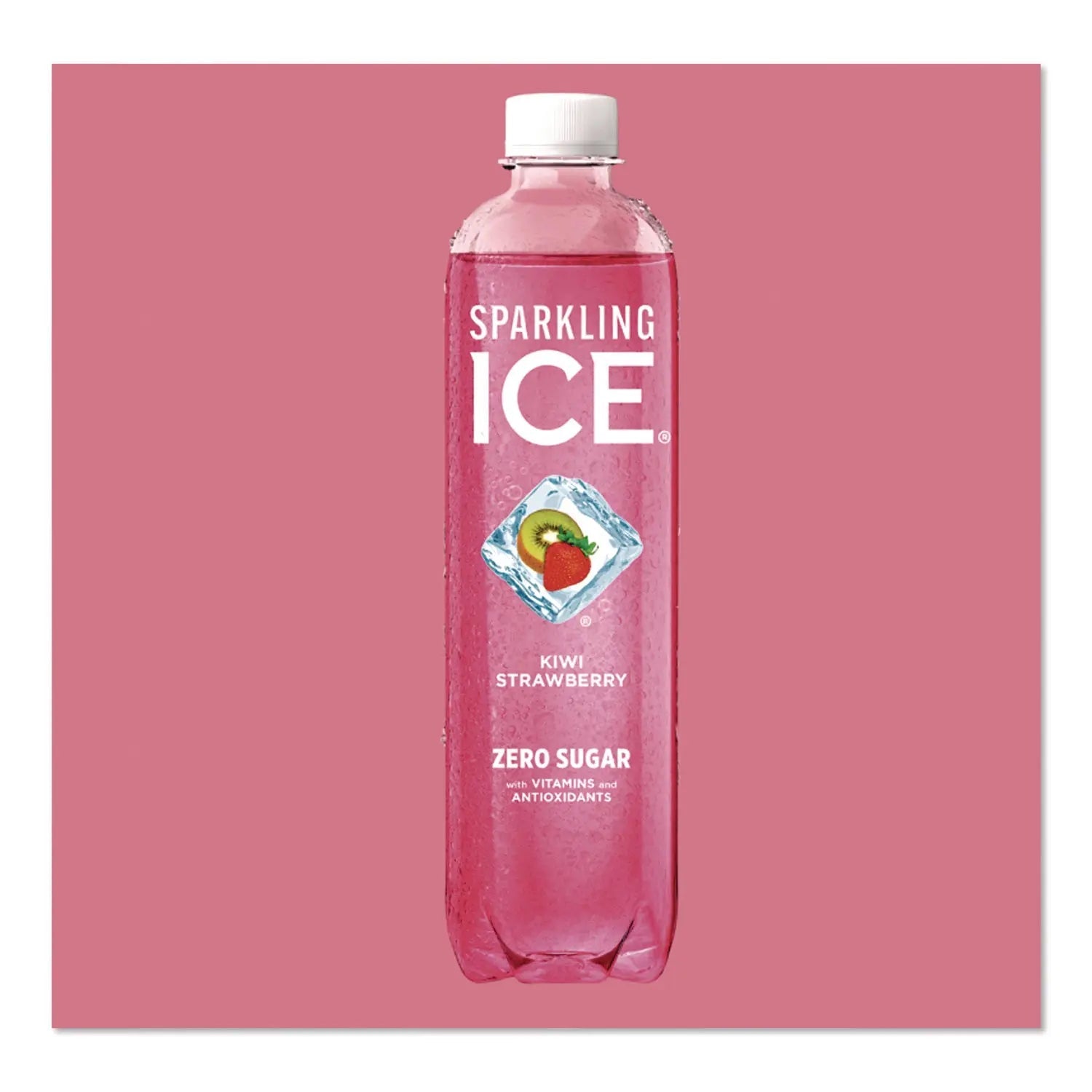 Sparkling ICE® Variety Pack Sparkling Water, Cherry Limeade/Black Raspberry/Orange Mango/Kiwi Strawberry, 17 oz Bottle, 12/Pack