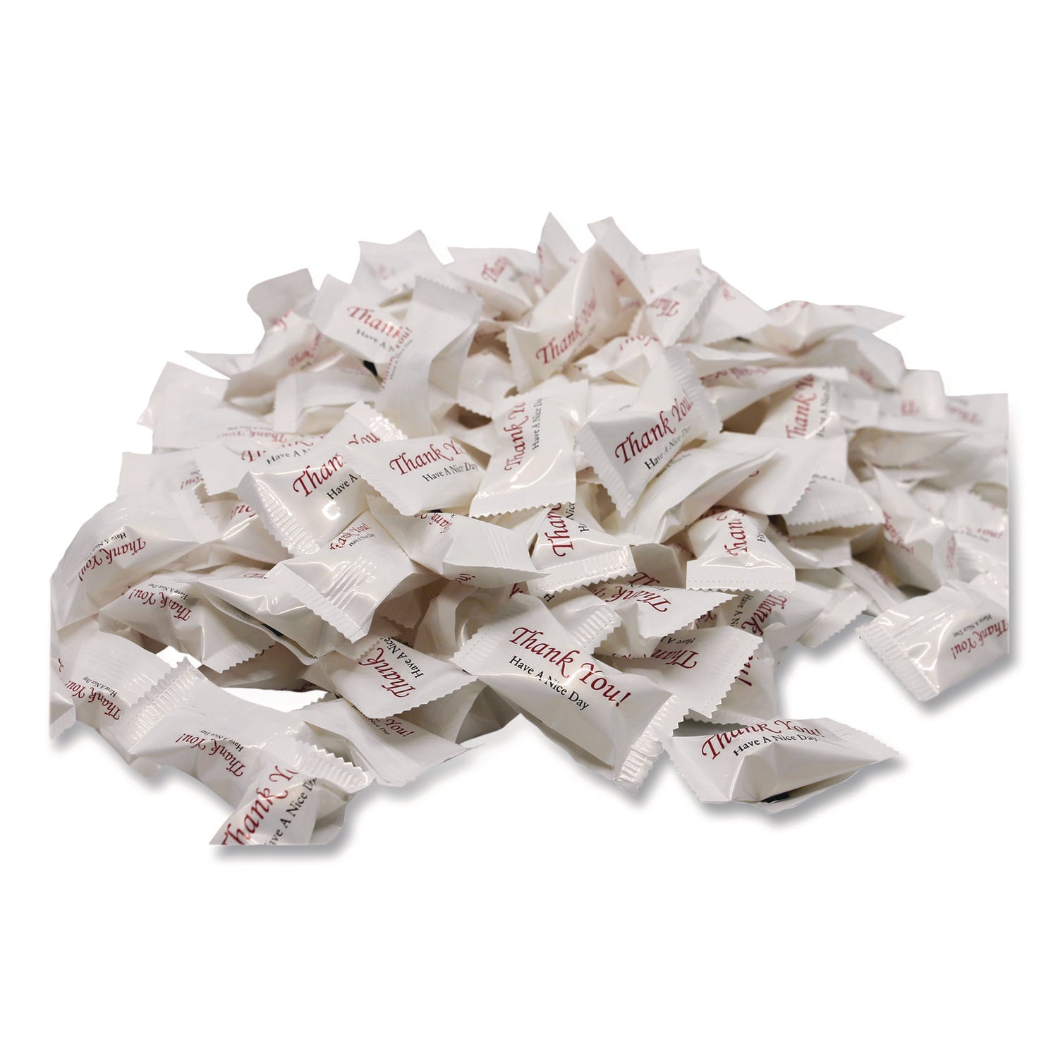 Stewart Superior Thank You Have a Nice Day Mints, Peppermint, Individually Wrapped, 1,000/Carton