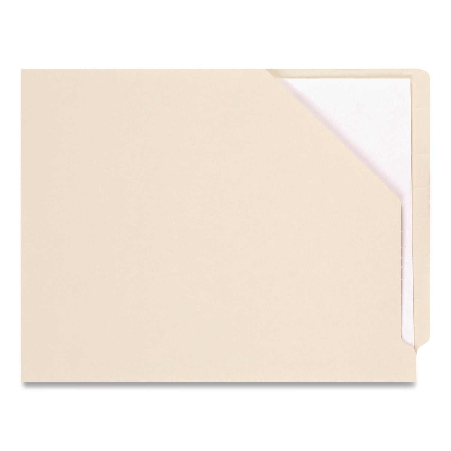 Medical Arts Press® File Pocket, End Tab, Letter Size, Manila, 100/Box